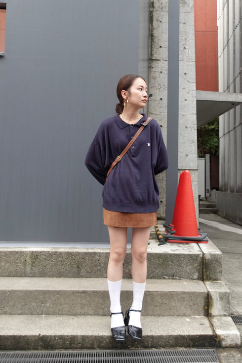 スウェードミニスカート